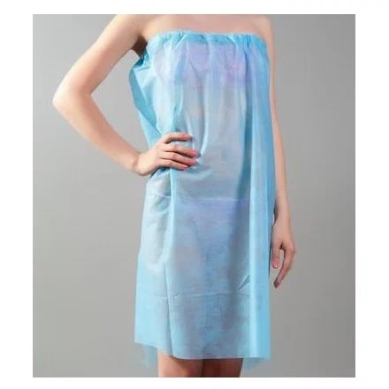 Пеньюар SMS на резинке голубой 10 шт